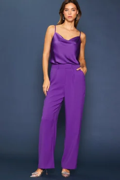Pintuck Wide Leg Trousers*SKIES ARE BLUE