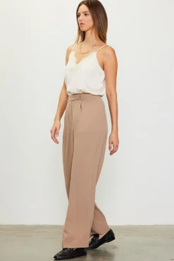 Pintuck Wide Leg Trousers*SKIES ARE BLUE Hot