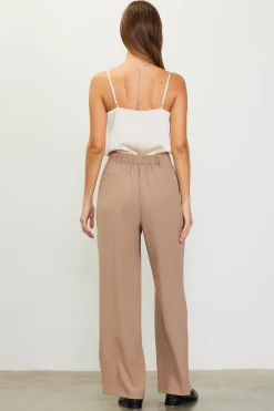 Pintuck Wide Leg Trousers*SKIES ARE BLUE Hot