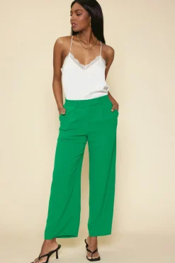 Pintuck Wide Leg Trousers*SKIES ARE BLUE Hot
