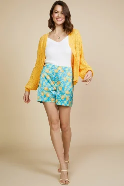 Pointelle Long Sleeve Cardigan*SKIES ARE BLUE Best