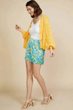 Pointelle Long Sleeve Cardigan*SKIES ARE BLUE Best