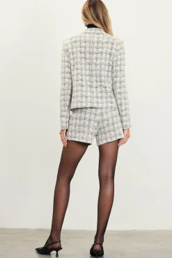 Raina Plaid Tweed Jacket*SKIES ARE BLUE Outlet