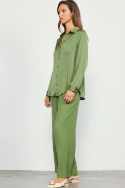 Recycled Button Down Top*SKIES ARE BLUE Hot