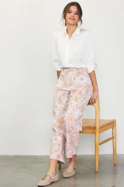 Recycled Classic Button Down Top*SKIES ARE BLUE Outlet