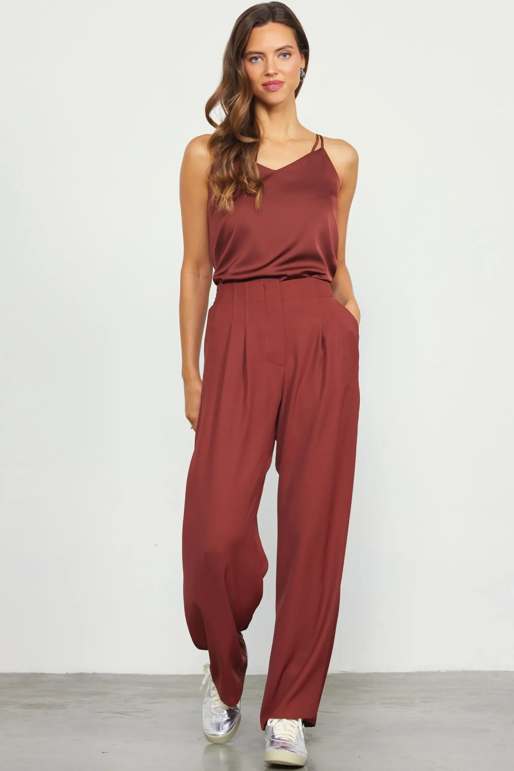 Recycled Double Strap Cami*SKIES ARE BLUE Outlet