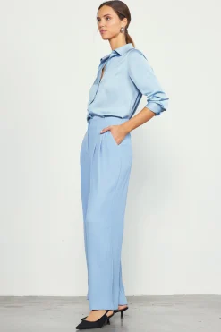 Recycled Wide Leg Pants*SKIES ARE BLUE Clearance