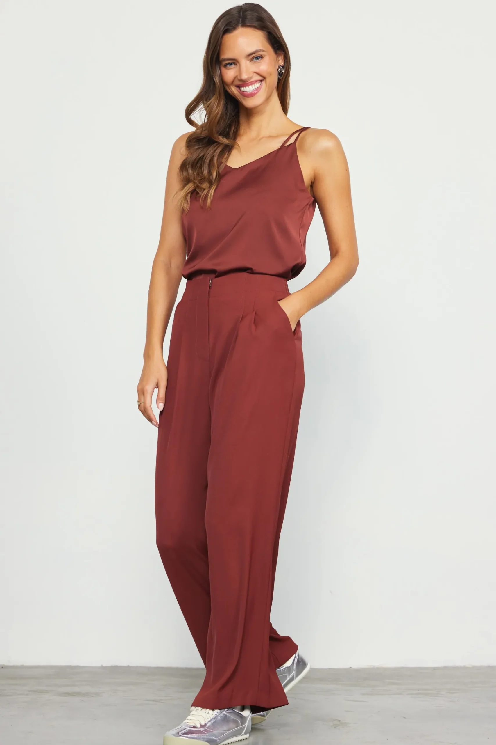 Recycled Wide Leg Pants*SKIES ARE BLUE Discount