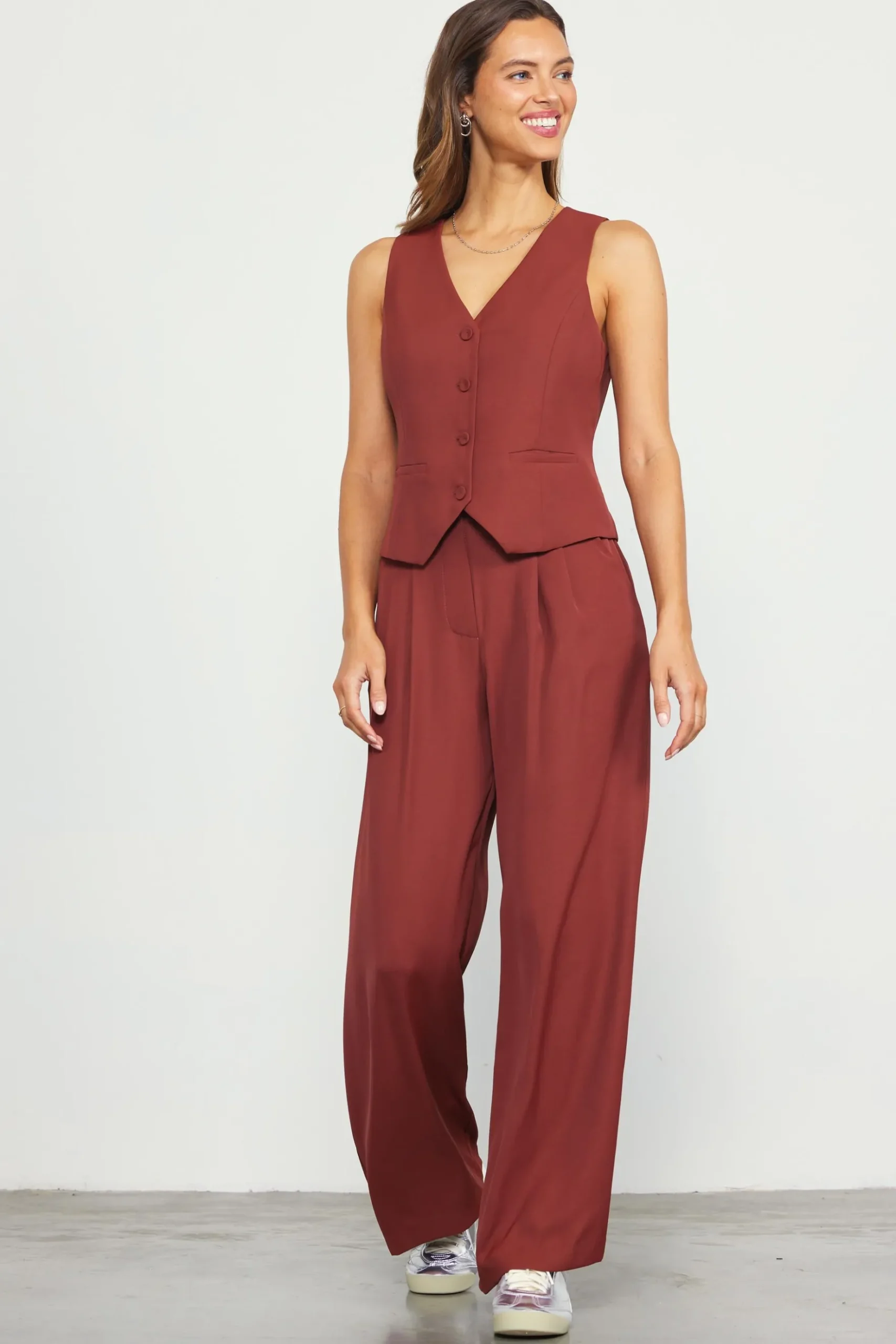Recycled Wide Leg Pants*SKIES ARE BLUE Discount