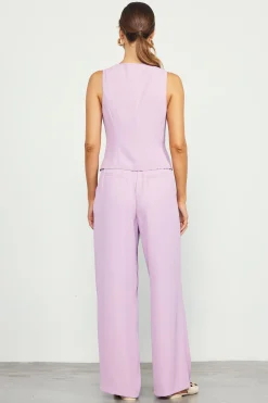 Recycled Wide Leg Pants*SKIES ARE BLUE