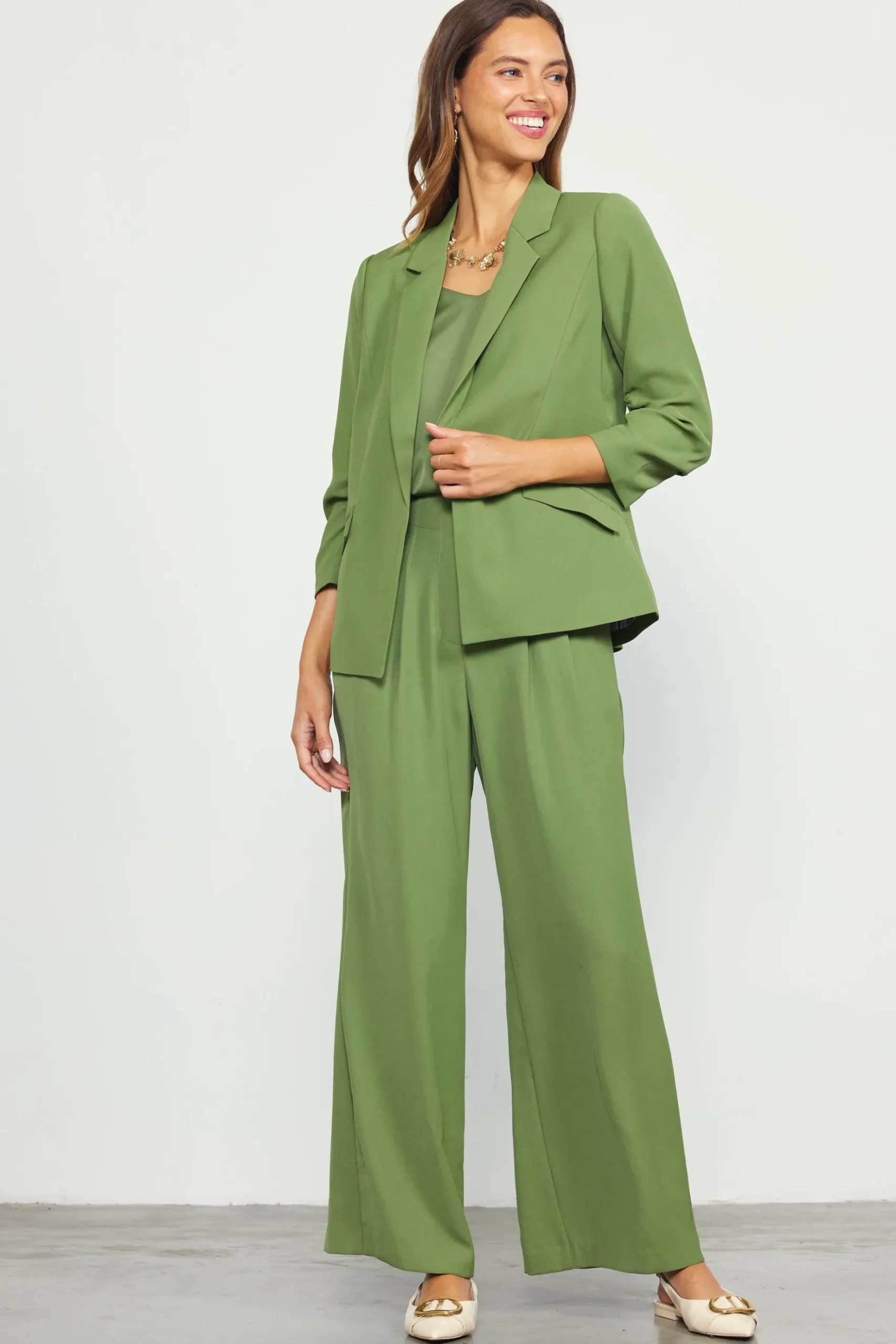 Recycled Wide Leg Pants*SKIES ARE BLUE Discount