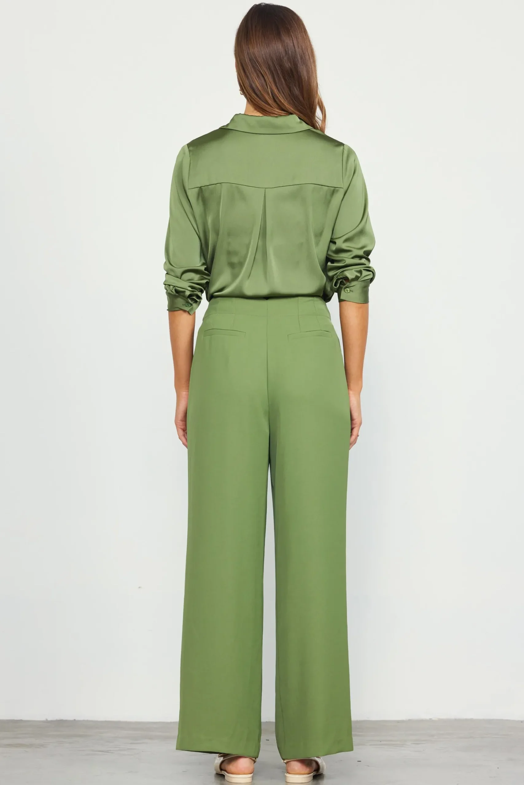 Recycled Wide Leg Pants*SKIES ARE BLUE Discount