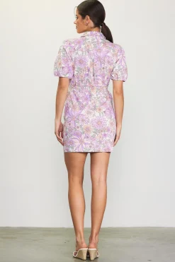 Retro Collared Mini Dress*SKIES ARE BLUE Hot