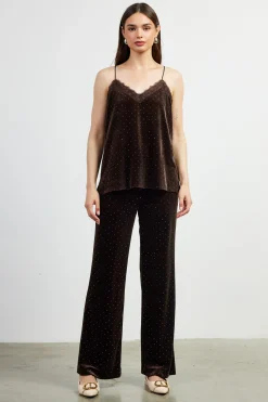 Rhinestone Velvet Cami*SKIES ARE BLUE