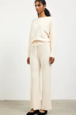 Ribbed Knit Wide Leg Pants*SKIES ARE BLUE
