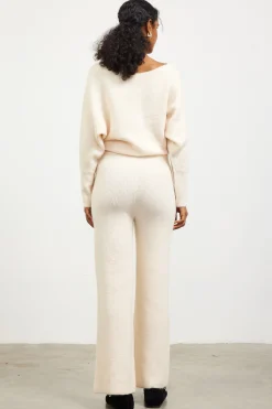 Ribbed Knit Wide Leg Pants*SKIES ARE BLUE
