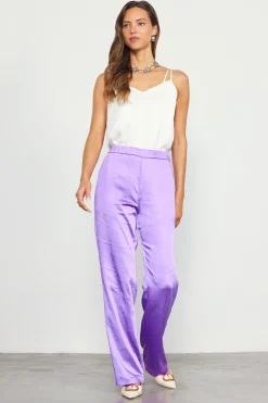Satin Straight Leg Pant*SKIES ARE BLUE Best