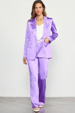 Satin Straight Leg Pant*SKIES ARE BLUE Best