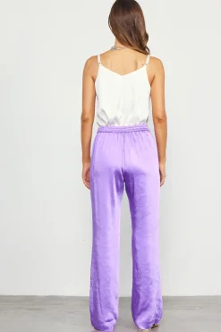 Satin Straight Leg Pant*SKIES ARE BLUE Best