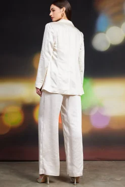 Satin Tailored Blazer*SKIES ARE BLUE Best