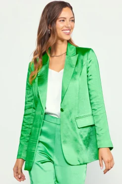 Satin Tailored Blazer*SKIES ARE BLUE Clearance
