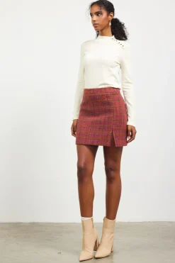 Sienna Tweed Mini Skirt*SKIES ARE BLUE Sale