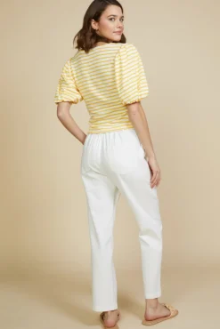 Square Neck Striped Top*SKIES ARE BLUE Outlet