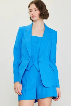 Tailored Single-Breasted Blazer*SKIES ARE BLUE Outlet