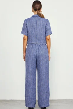 Tailored Tweed Cropped Blazer*SKIES ARE BLUE Hot