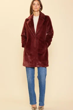 Teddy Faux Fur Coat*SKIES ARE BLUE Sale