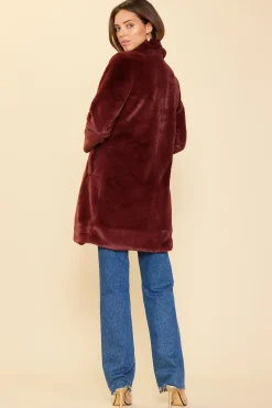 Teddy Faux Fur Coat*SKIES ARE BLUE Sale
