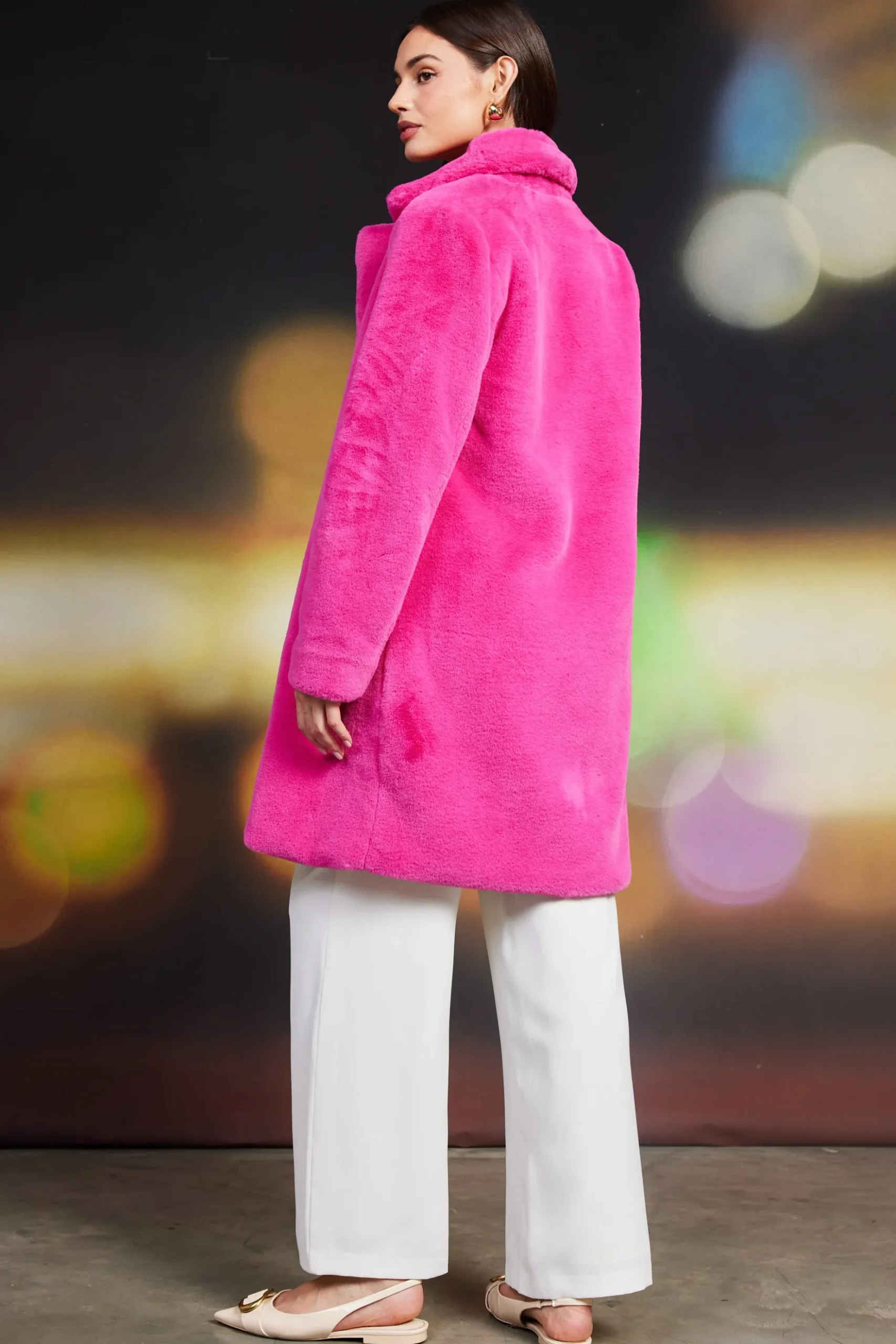 Teddy Faux Fur Coat*SKIES ARE BLUE Discount
