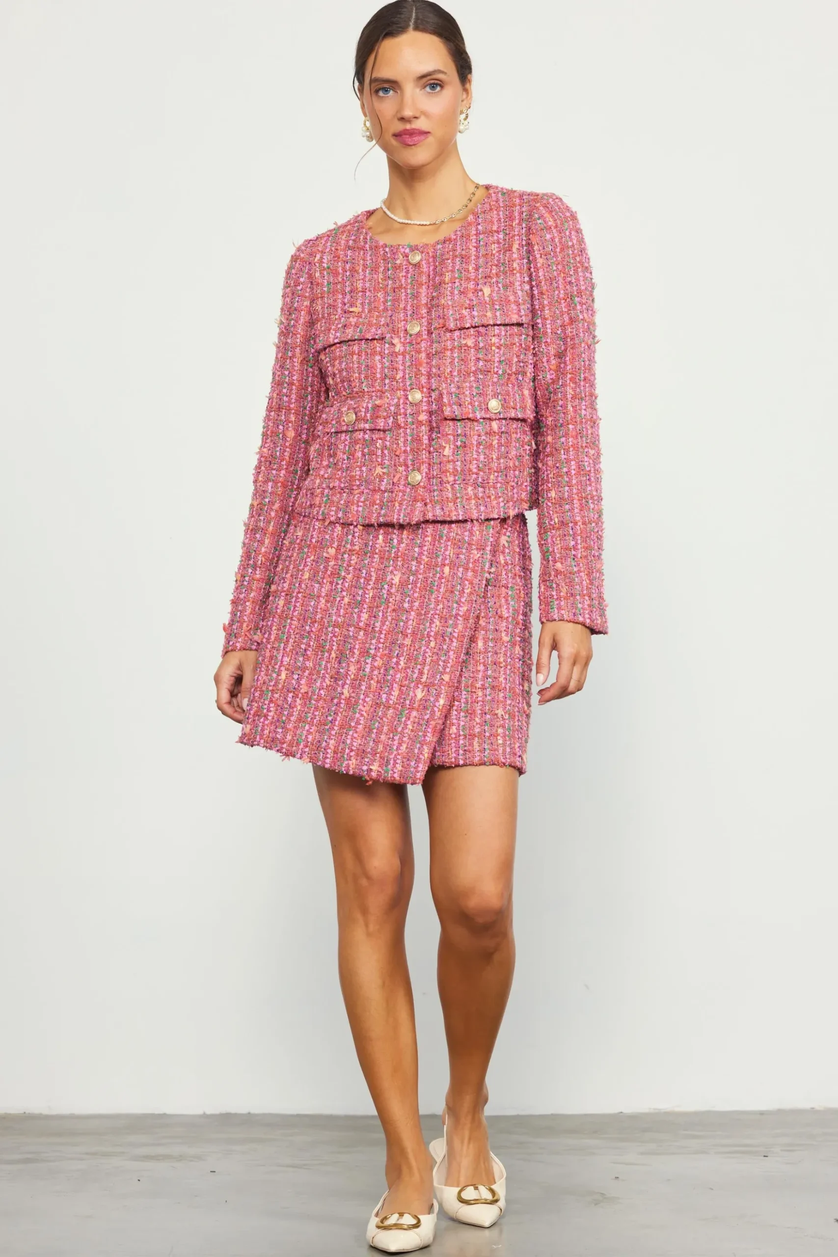 Tweed Structured Jacket*SKIES ARE BLUE New