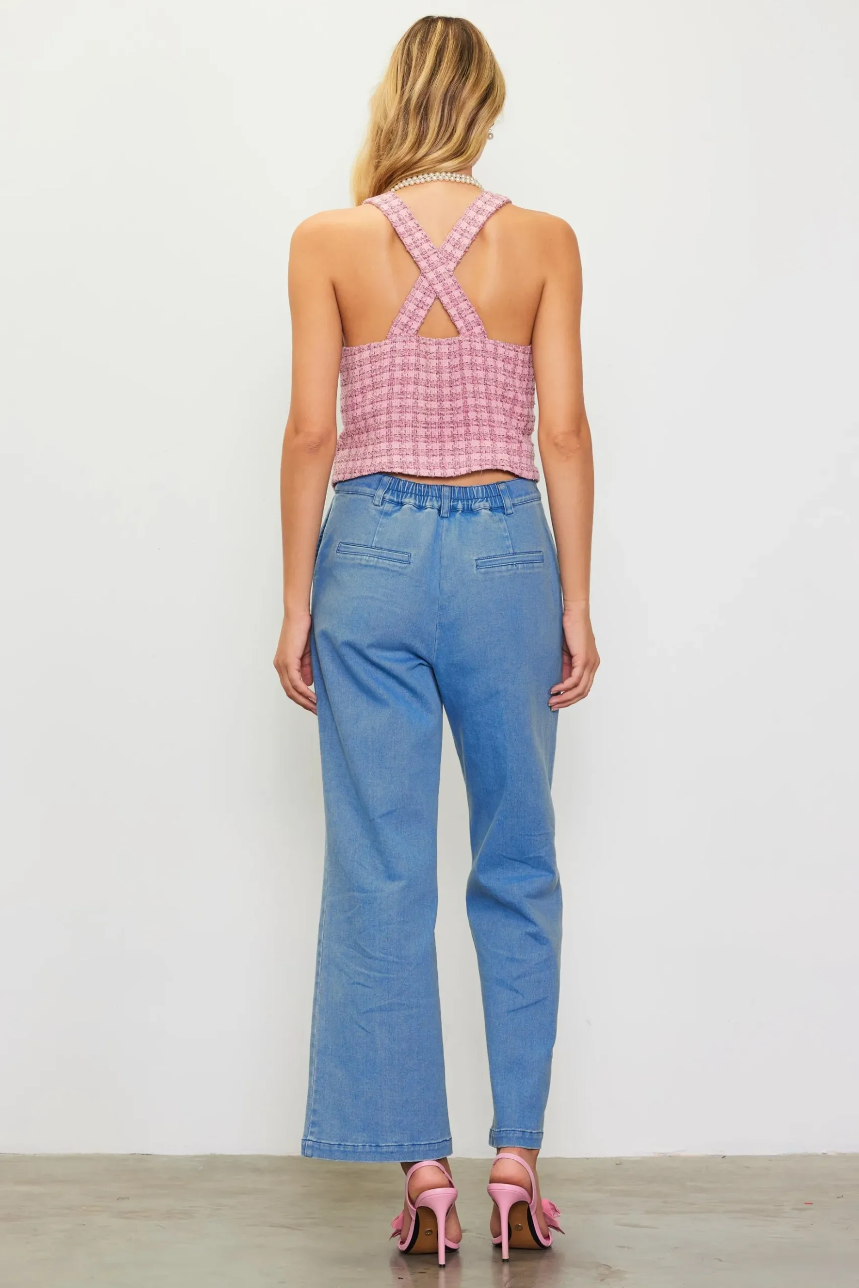 Tweed Tailored Vest*SKIES ARE BLUE Online