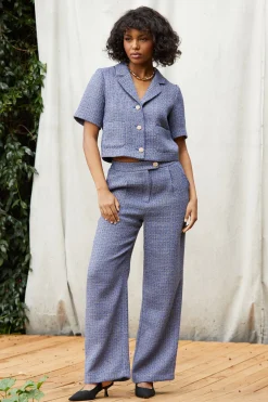 Tweed Wide Leg Pants*SKIES ARE BLUE Discount