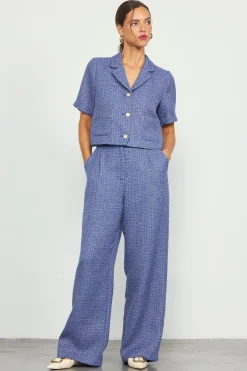 Tweed Wide Leg Pants*SKIES ARE BLUE Discount