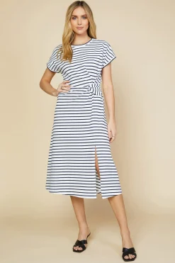 Twist Detail Knit Dress*SKIES ARE BLUE Online