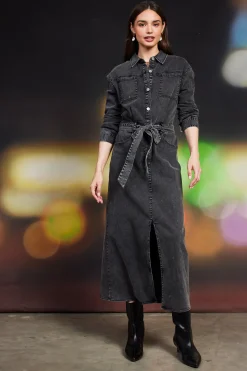 Utilitarian Detail Midi Dress*SKIES ARE BLUE Discount