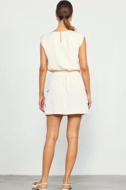 Utility Sleeveless Mini Dress*SKIES ARE BLUE New