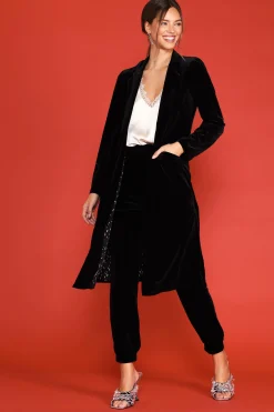 Velvet Duster Coat*SKIES ARE BLUE Sale