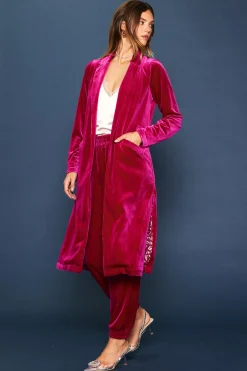 Velvet Duster Coat*SKIES ARE BLUE Clearance