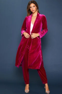Velvet Duster Coat*SKIES ARE BLUE Clearance