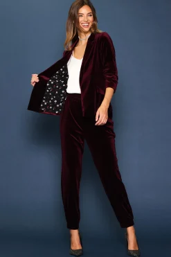 Velvet Jogger Pants*SKIES ARE BLUE Discount