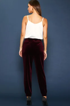 Velvet Jogger Pants*SKIES ARE BLUE Discount