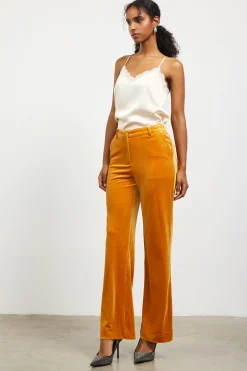 Velvet Wide Leg Pants*SKIES ARE BLUE Sale