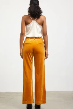 Velvet Wide Leg Pants*SKIES ARE BLUE Sale
