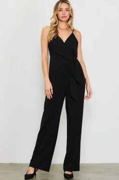 Waist Tie Detail Sleeveless Jumpsuit*SKIES ARE BLUE Outlet