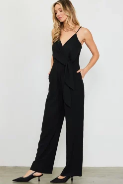 Waist Tie Detail Sleeveless Jumpsuit*SKIES ARE BLUE Outlet