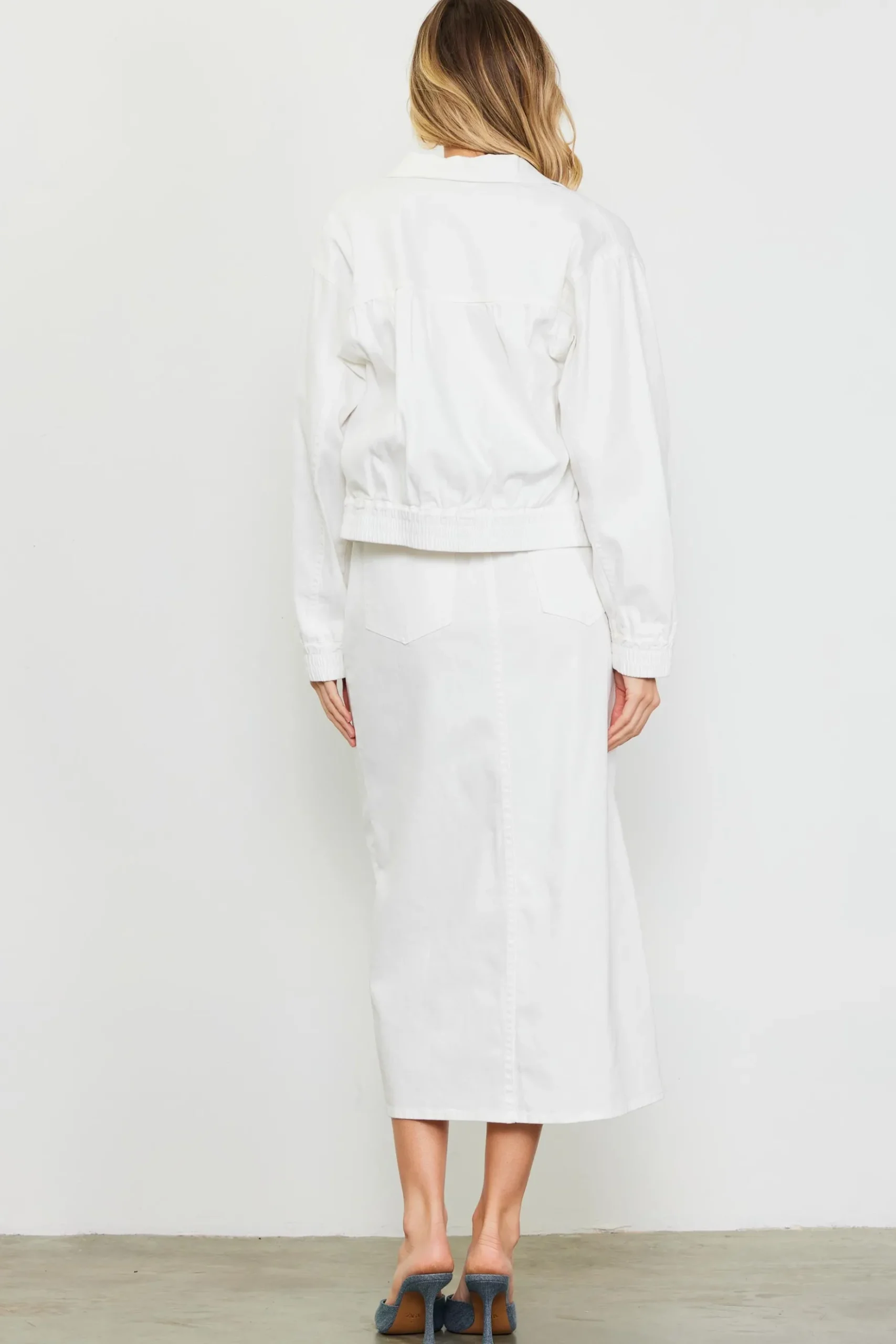 Washed Cotton Twill Jacket*SKIES ARE BLUE Sale