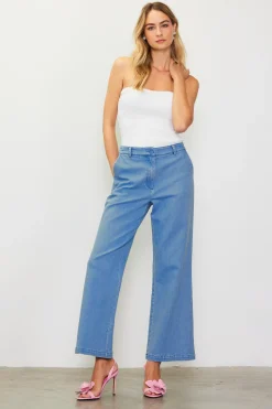 Washed Trousers*SKIES ARE BLUE Hot